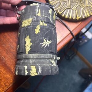 Camouflage Lantern with Leaf Pattern